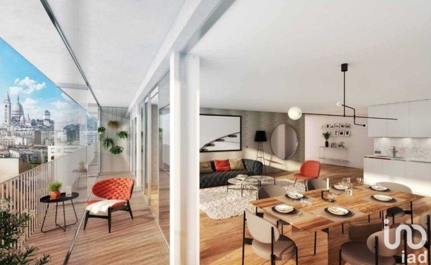 Appartement 5 pièces de 127 m² à Paris (75018)