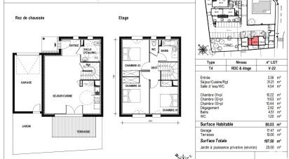 Duplex 4 pièces de 80 m² à Muret (31600)