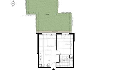 Appartement 2 pièces de 40 m² à Provins (77160)