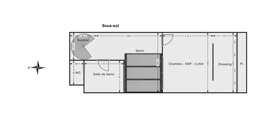 Loft 5 pièces de 120 m² à Montreuil (93100)