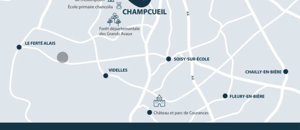 Appartement 3 pièces de 60 m² à Champcueil (91750)