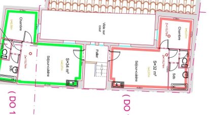 Appartement 2 pièces de 34 m² à Nîmes (30000)