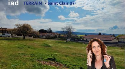 Land of 915 m² in Saint-Clair (07430)