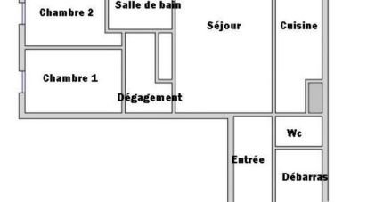 Appartement 4 pièces de 73 m² à Paris (75013)
