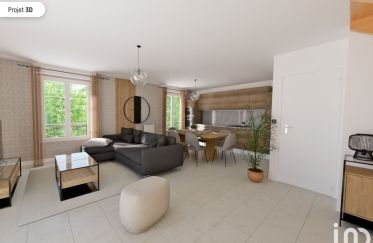 Duplex 4 rooms of 74 m² in Magny-le-Hongre (77700)