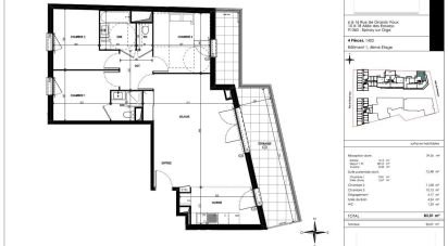Appartement 4 pièces de 82 m² à Épinay-sur-Orge (91360)