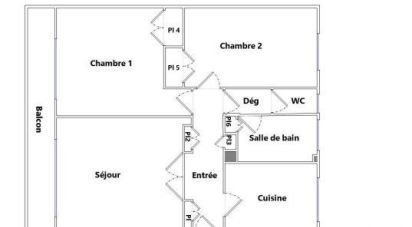 Appartement 3 pièces de 56 m² à Antony (92160)