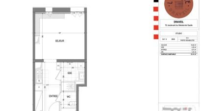Appartement 1 pièce de 31 m² à Draveil (91210)