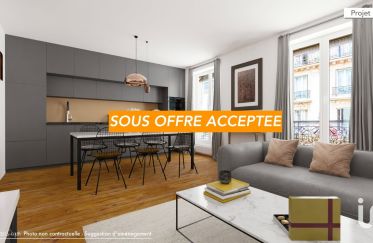 Appartement 3 pièces de 56 m² à Paris (75018)