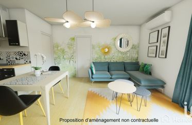 Appartement 2 pièces de 40 m² à Toulouse (31500)