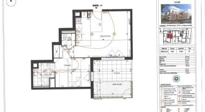 Appartement 2 pièces de 49 m² à Les Clayes-sous-Bois (78340)