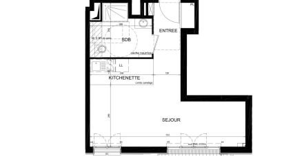 Appartement 1 pièce de 33 m² à Châtenay-Malabry (92290)