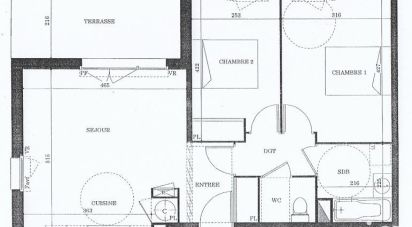 Appartement 3 pièces de 60 m² à Colomiers (31770)