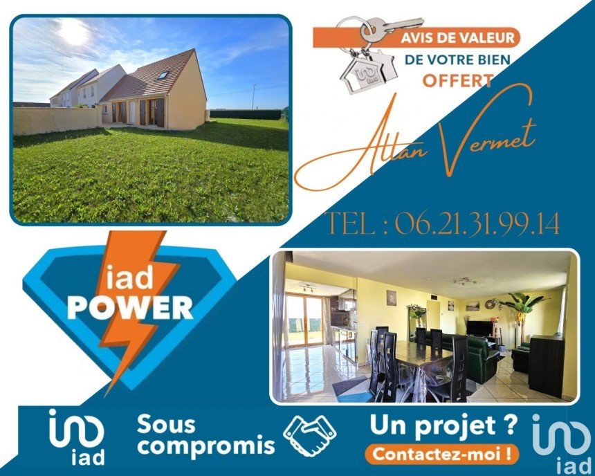 Maison 6 pièces de 113 m² à Aunay-sous-Auneau (28700)