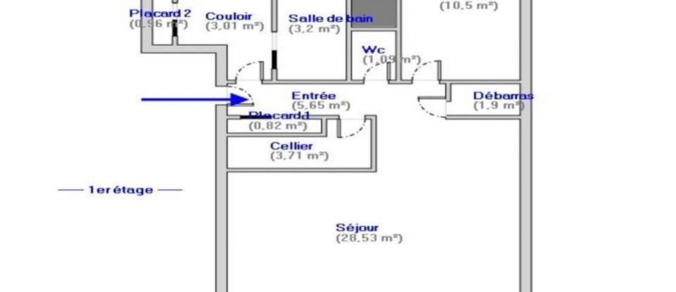 Appartement 4 pièces de 79 m² à Le Havre (76620)