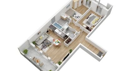 Apartment 3 rooms of 66 m² in Le Blanc-Mesnil (93150)
