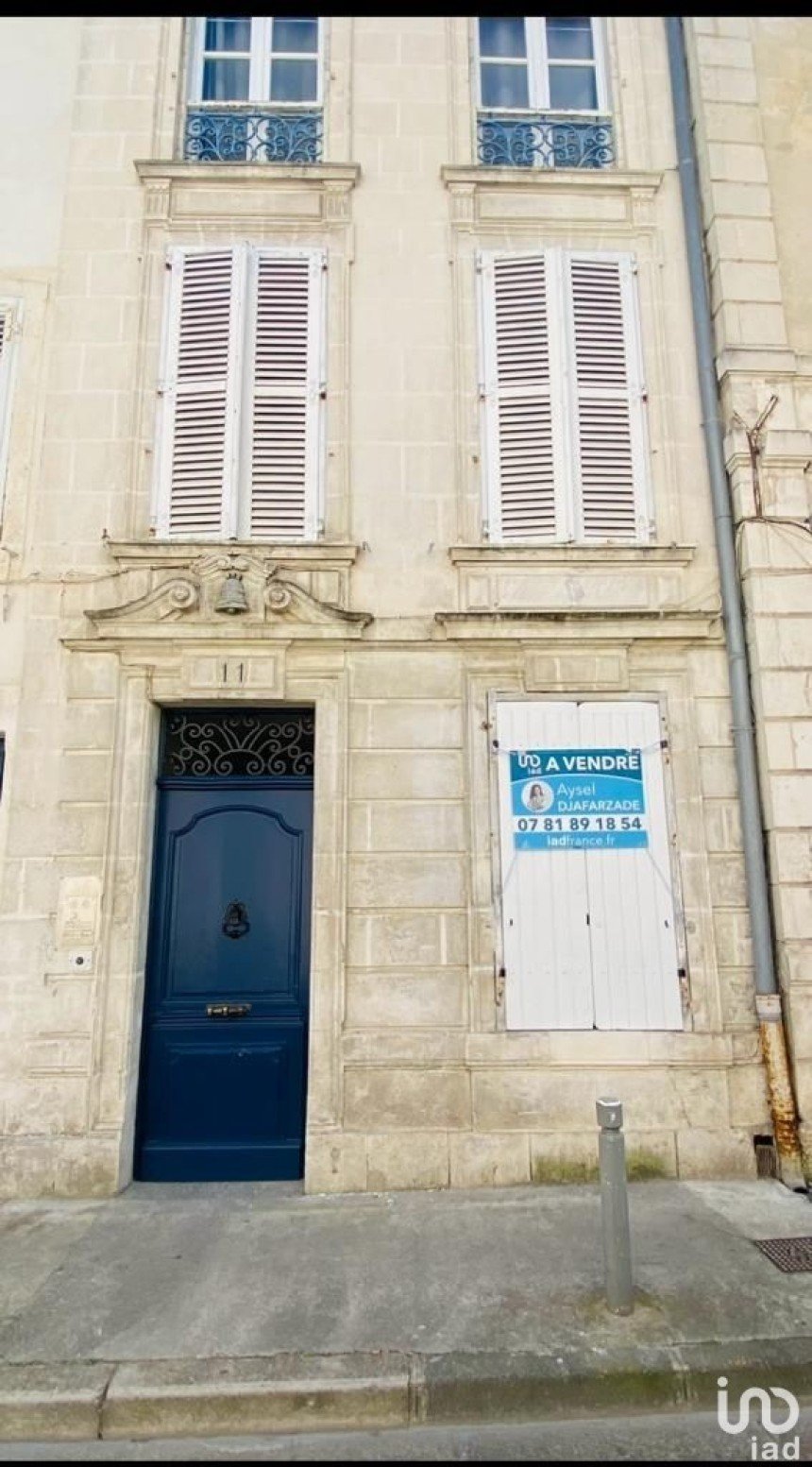 Appartement 1 pièce de 15 m² à La Rochelle (17000)