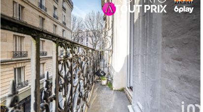 Appartement 2 pièces de 26 m² à Paris (75020)