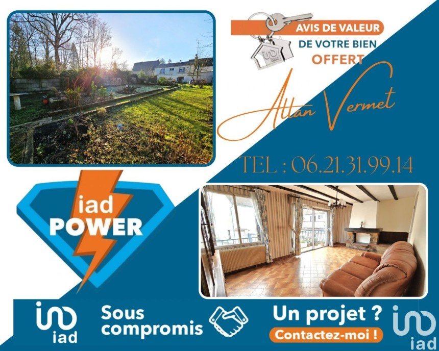 Maison 4 pièces de 68 m² à Bailleau-Armenonville (28320)