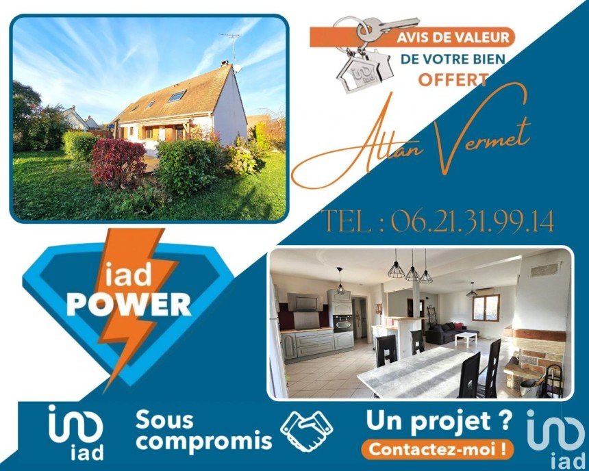 Maison 6 pièces de 102 m² à Bailleau-Armenonville (28320)