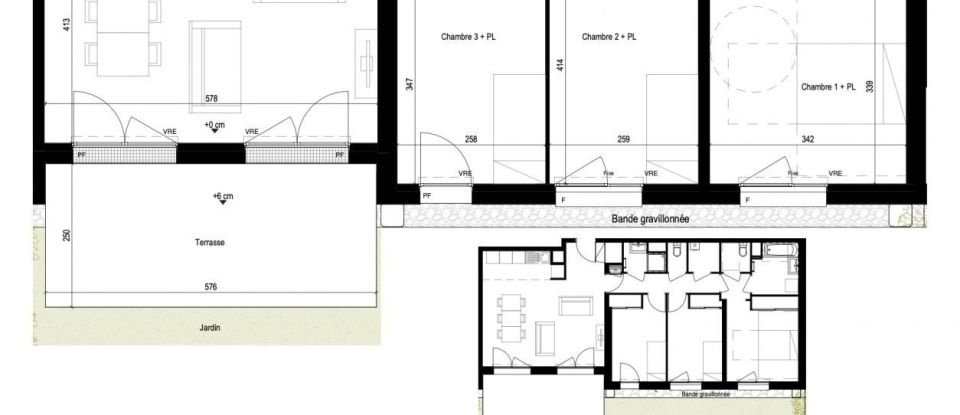 Appartement 4 pièces de 87 m² à La Baule-Escoublac (44500)