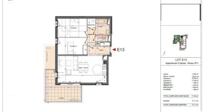 Apartment 3 rooms of 71 m² in Marseille (13008)