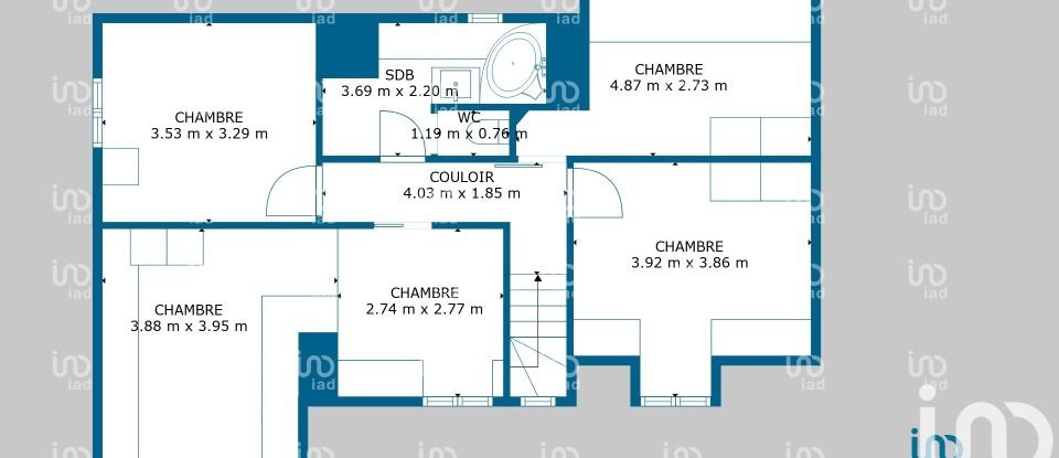 Maison 7 pièces de 144 m² à Savenay (44260)