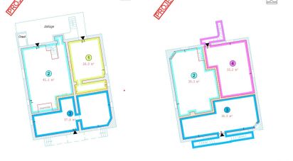 Duplex 3 pièces de 74 m² à Cenon (33150)