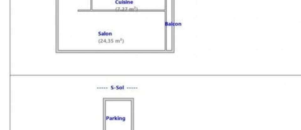 Appartement 3 pièces de 66 m² à Choisy-le-Roi (94600)