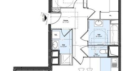 Appartement 4 pièces de 79 m² à Orly (94310)