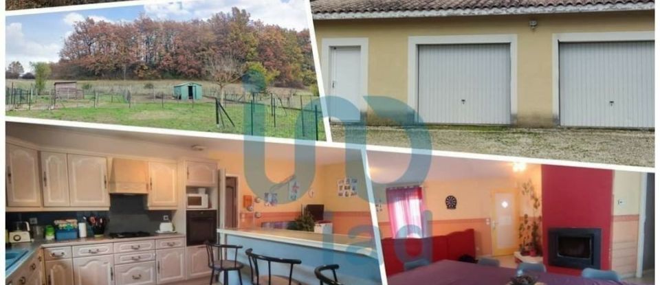 Maison de village 5 pièces de 110 m² à Les Lèves-et-Thoumeyragues (33220)