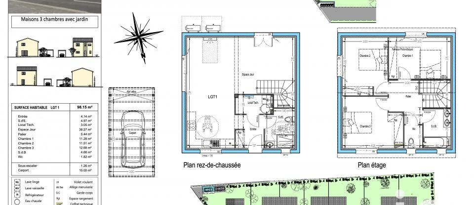 House 4 rooms of 100 m² in Eysines (33320)