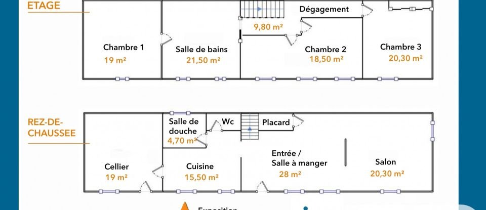 Longere 5 rooms of 159 m² in Saint-Bris-des-Bois (17770)