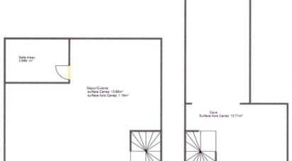 Apartment 1 room of 17 m² in Cavaillon (84300)
