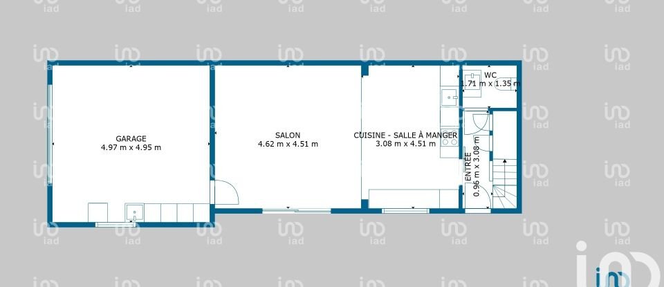 Maison de ville 4 pièces de 103 m² à Arcachon (33120)