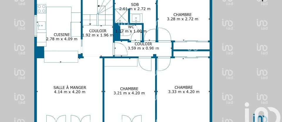 Maison 7 pièces de 186 m² à Montfort-sur-Meu (35160)