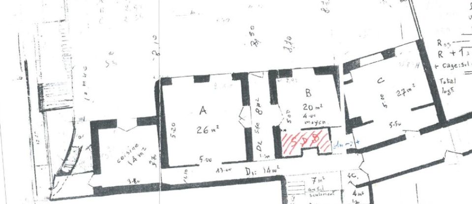 Maison de ville 7 pièces de 261 m² à Lavaur (81500)
