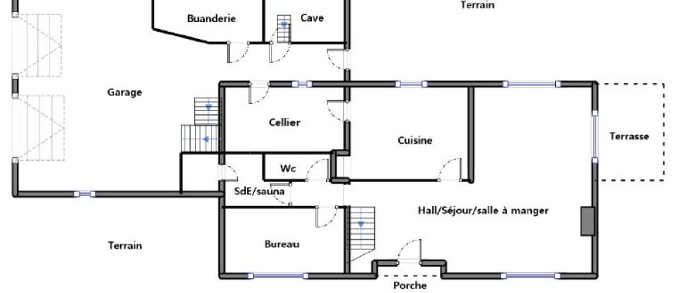 Maison traditionnelle 8 pièces de 185 m² à Gradignan (33170)