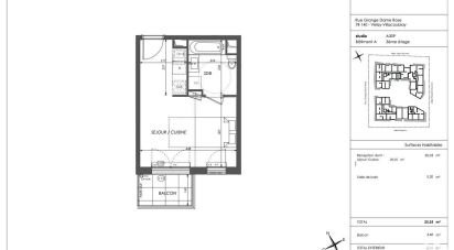 Appartement 1 pièce de 25 m² à Vélizy-Villacoublay (78140)