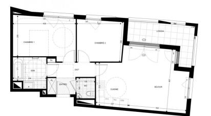 Appartement 3 pièces de 64 m² à Colombes (92700)
