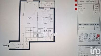 Apartment 2 rooms of 40 m² in Dammarie-les-Lys (77190)