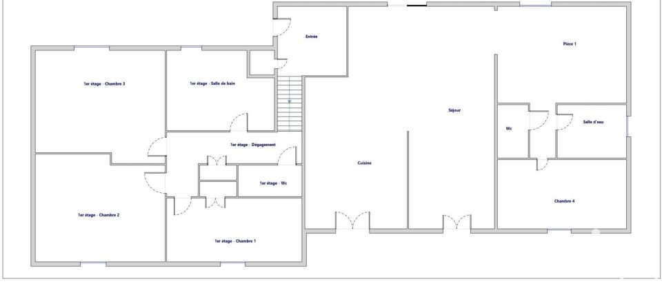 Maison 6 pièces de 118 m² à Jardres (86800)