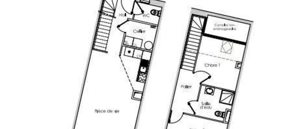 Apartment 3 rooms of 68 sq m in Haute-Goulaine (44115)