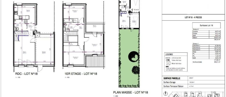 Maison 4 pièces de 86 m² à Montereau-Fault-Yonne (77130)