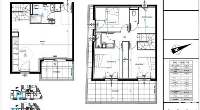Appartement 4 pièces de 85 m² à Antibes (06600)
