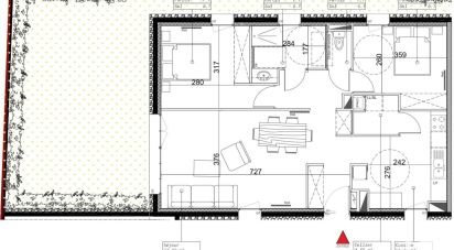 Appartement 3 pièces de 73 m² à Valmondois (95760)
