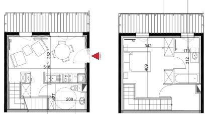 Appartement 2 pièces de 43 m² à Valmondois (95760)