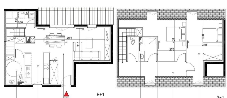 Apartment 3 rooms of 92 m² in Valmondois (95760)