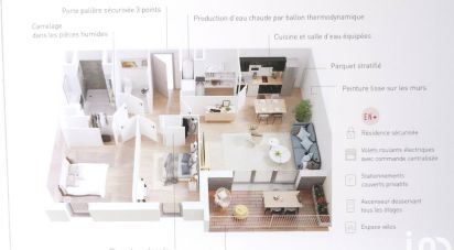 Appartement 3 pièces de 64 m² à Agen (47000)