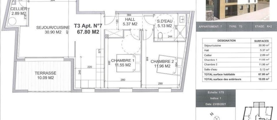 Vente Appartement 67m² 3 Pièces à Puget-sur-Argens (83480) - Iad France